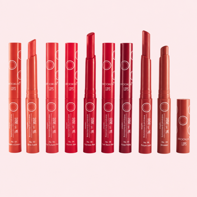 BROOKLIN Waterproof Lipstick Shine on Me
